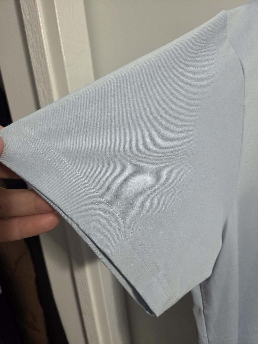 Mizzen+Main Pale Blue Men's Performance Polo Size L - Picture 5 of 5